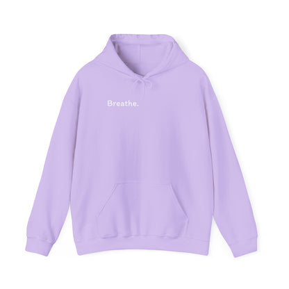 Breathe. (Front) This is Your Reminder to Unclench Your Jaw. (Back) Hoodie