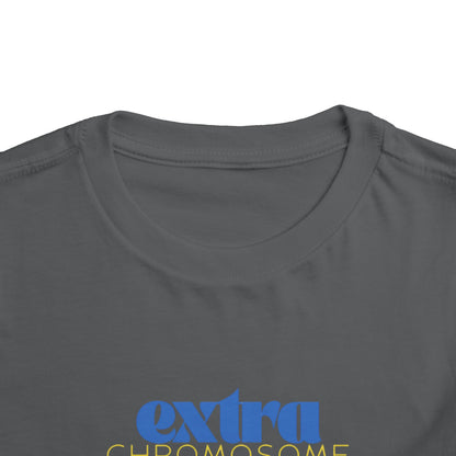 Extra Chromosome Extra Awesome Down Syndrome Acceptance T-Shirt Toddler