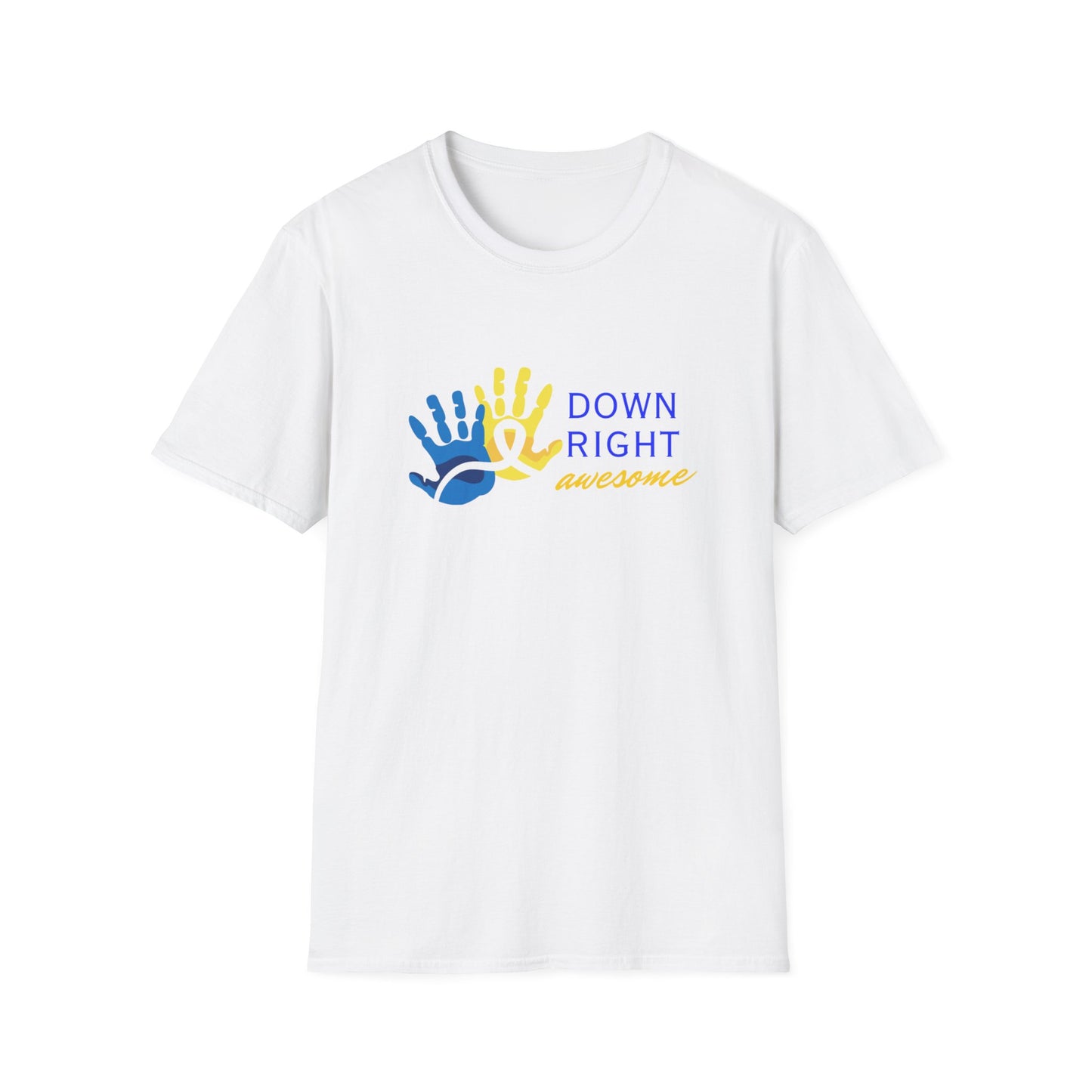 Down Right Awesome Adult Tee | Down Syndrome Awareness & Acceptance Tee
