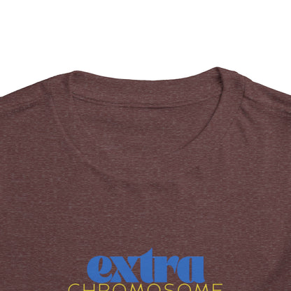 Extra Chromosome Extra Awesome Down Syndrome Acceptance T-Shirt Toddler