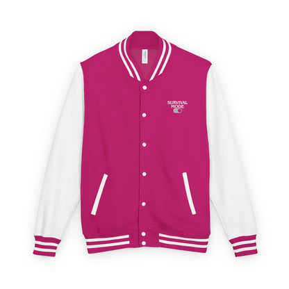 Survival Mode Unisex Heavyweight Letterman Jacket