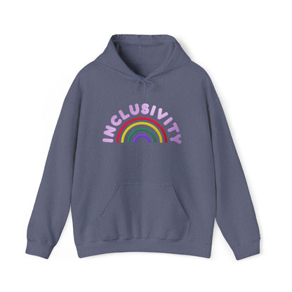 Inclusivity Rainbow Hooded Sweatshirt