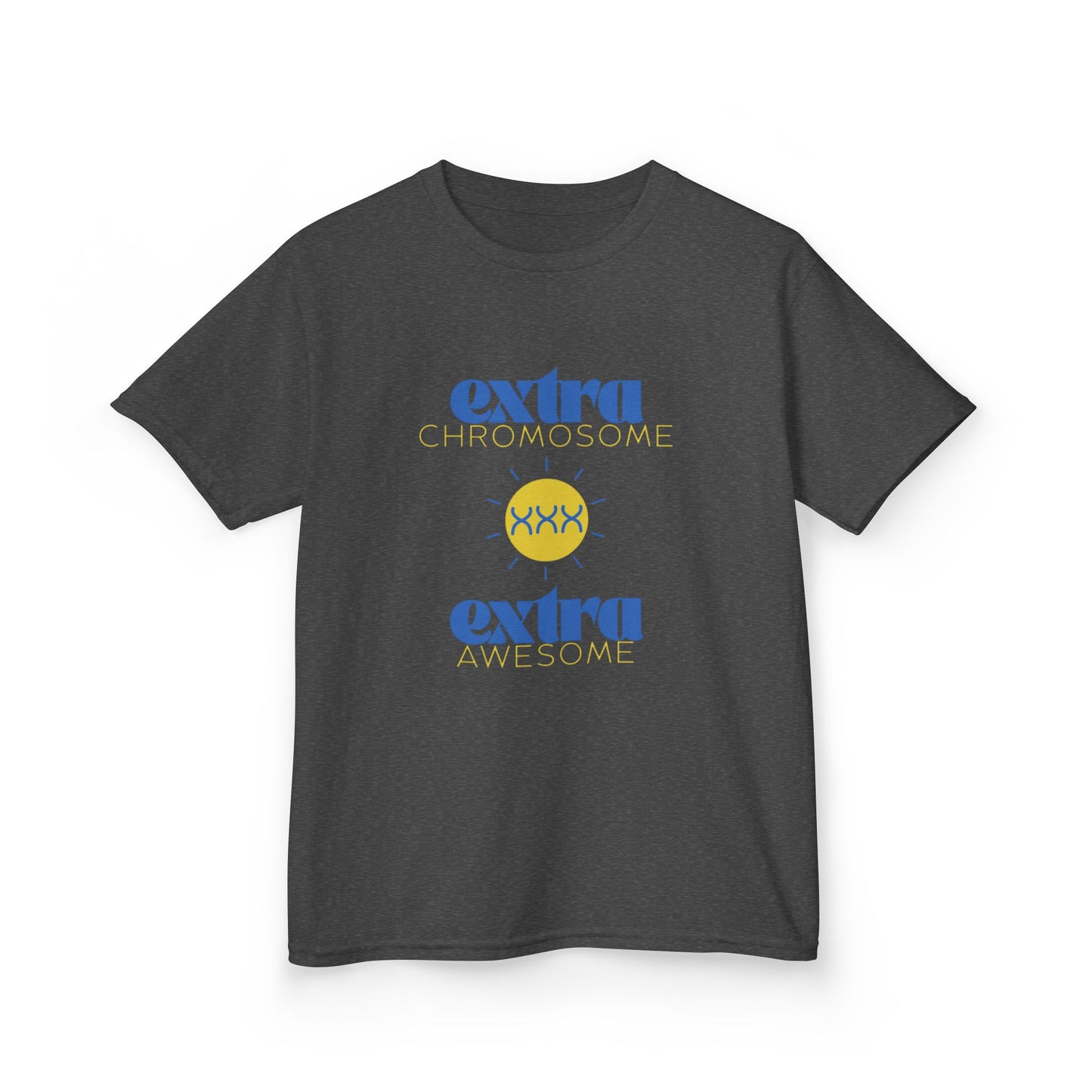 Extra Chromosome Extra Awesome Down Syndrome Acceptance T-Shirt Kids