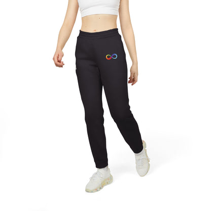 Autism Acceptance Infinity Adidas Fleece Joggers