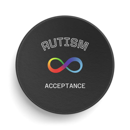 Autism Acceptance Hockey Puck