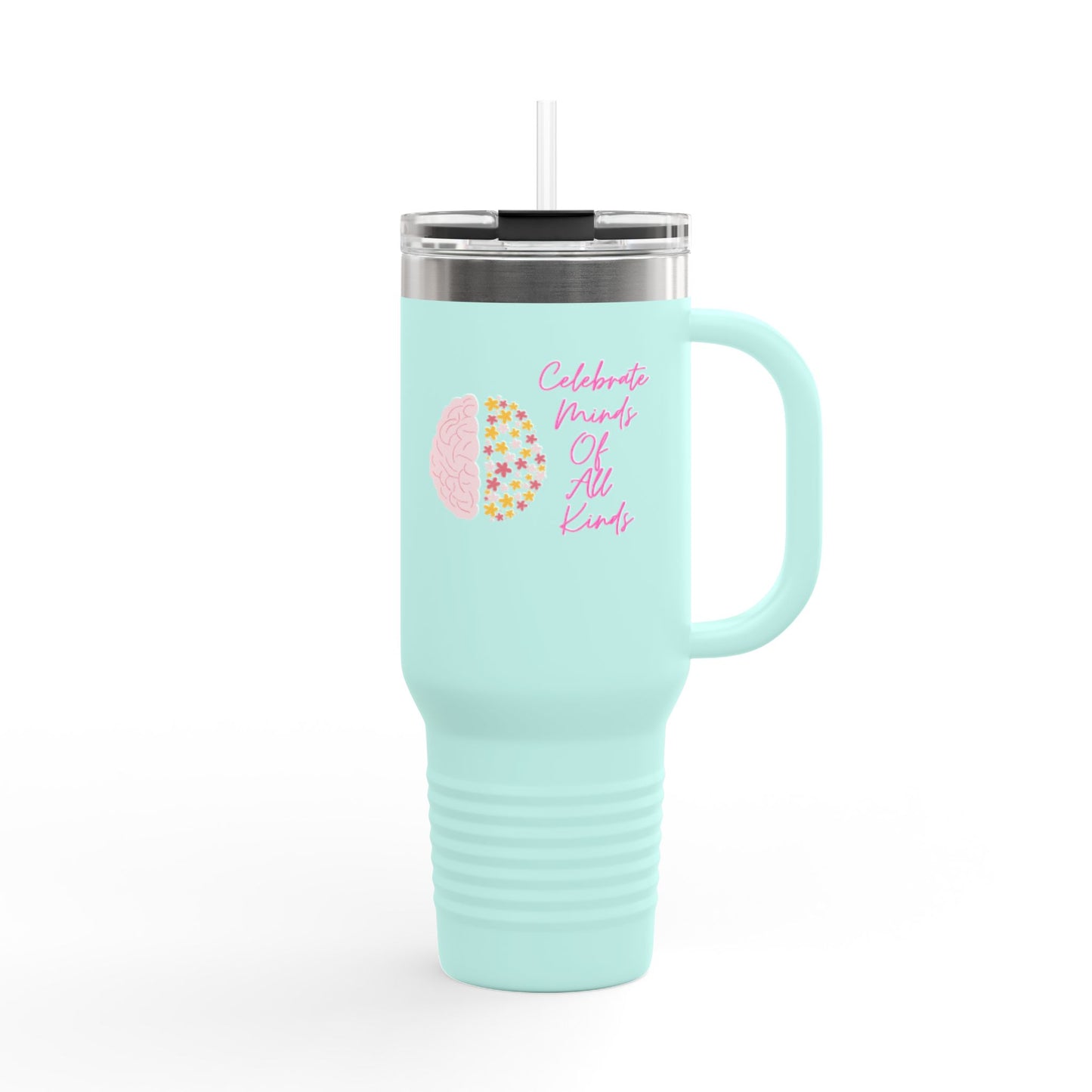 Celebrate Minds Of All Kinds Insulated Travel Mug 40oz