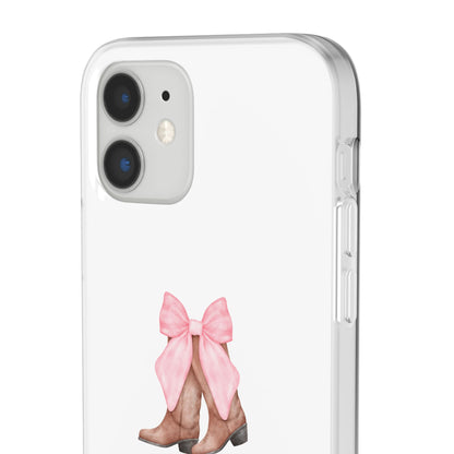 Giving Ableism The Boot Phone Case | Cute cowgirl boot pattern