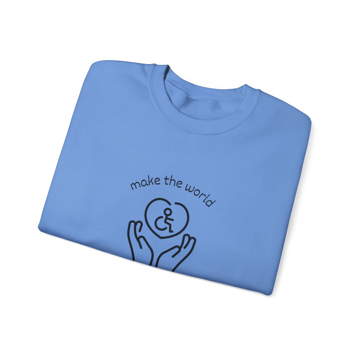 Make The World More Accessible Crewneck Sweatshirt