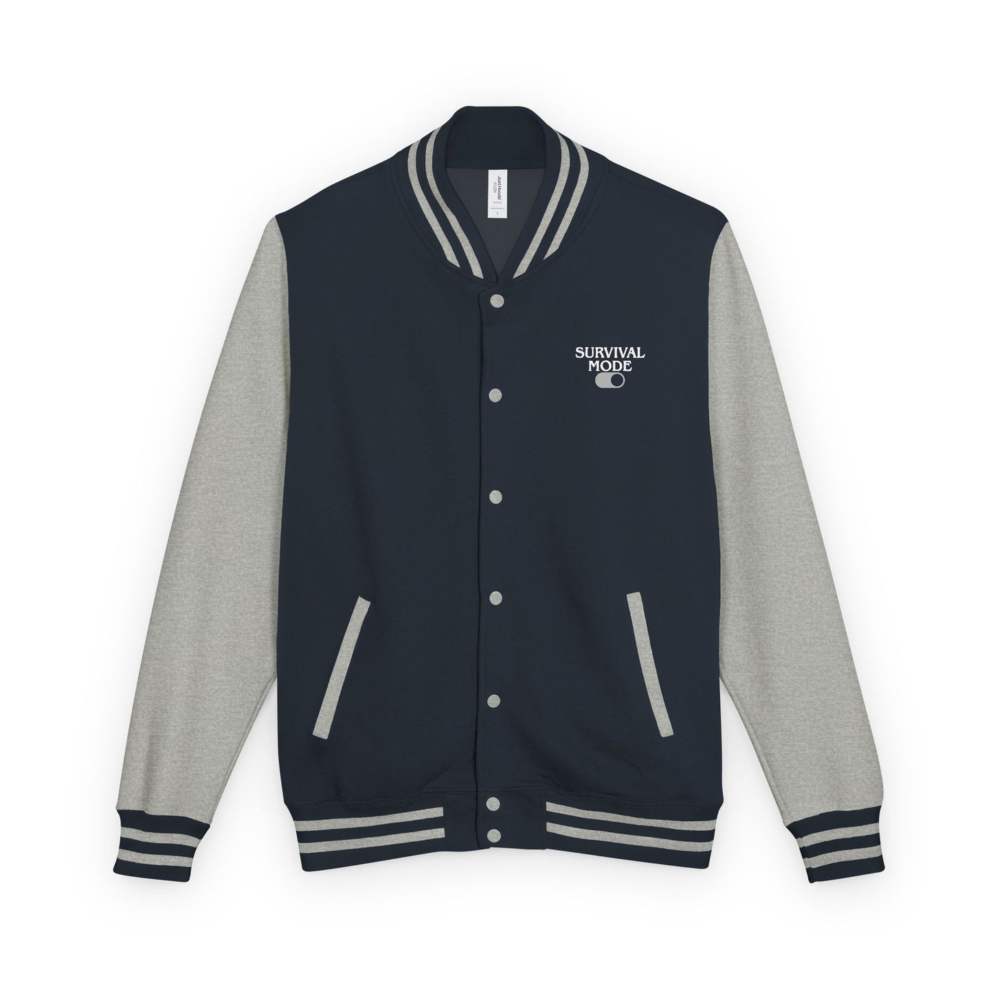 Survival Mode Unisex Heavyweight Letterman Jacket