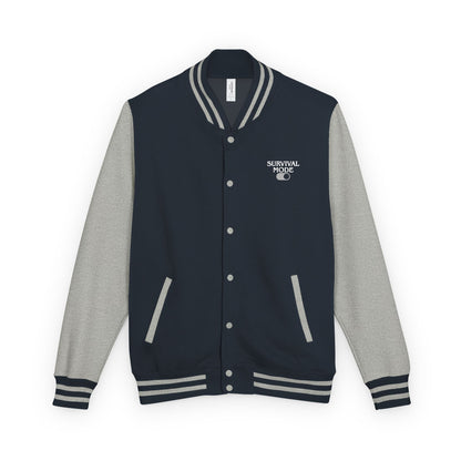Survival Mode Unisex Heavyweight Letterman Jacket
