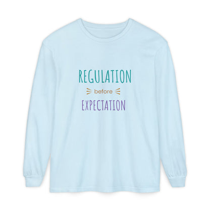 Regulation Before Expectation Long Sleeve Tee