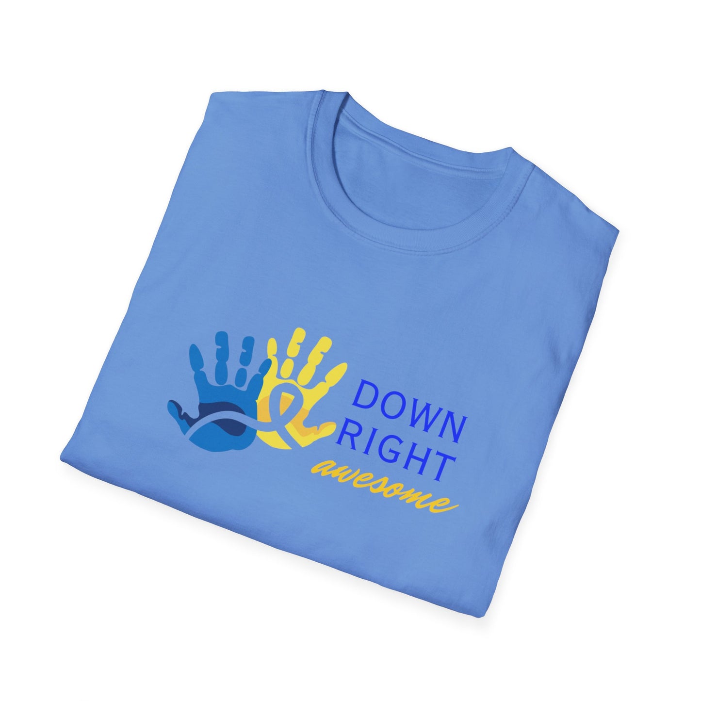 Down Right Awesome Adult Tee | Down Syndrome Awareness & Acceptance Tee