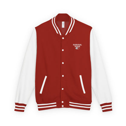 Survival Mode Unisex Heavyweight Letterman Jacket