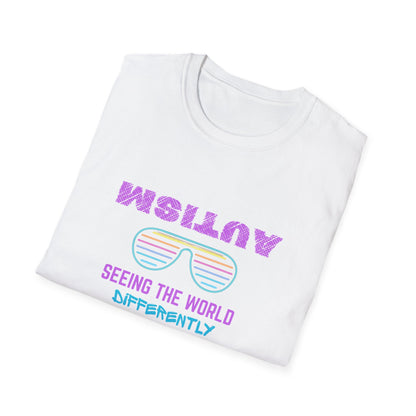 Autism Seeing The World Differently Unisex Softstyle T-Shirt