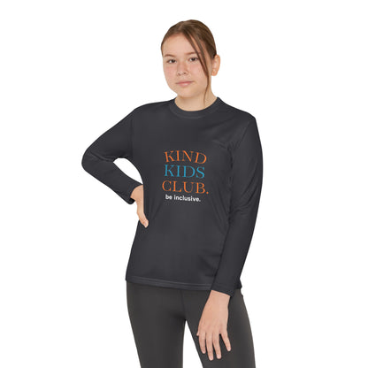 Kind Kids Club Long Sleeve Tee - Be Inclusive Youth Shirt