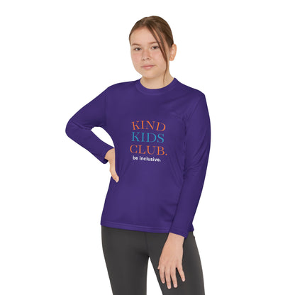Kind Kids Club Long Sleeve Tee - Be Inclusive Youth Shirt