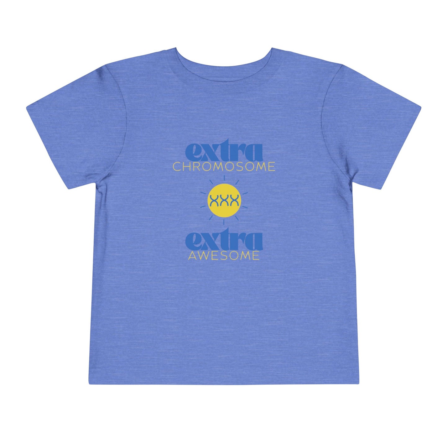 Extra Chromosome Extra Awesome Down Syndrome Acceptance T-Shirt Toddler