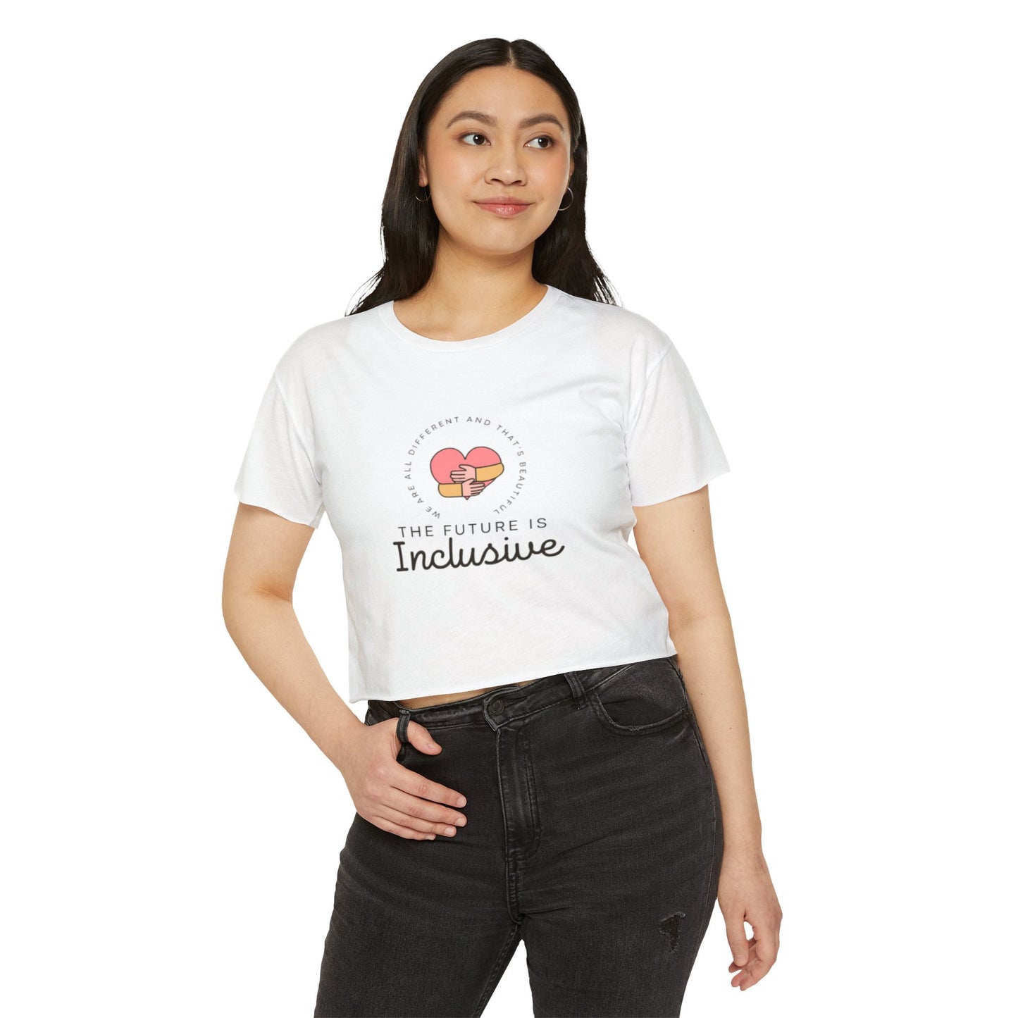 The Future is Inclusive Women's Festival Crop Top