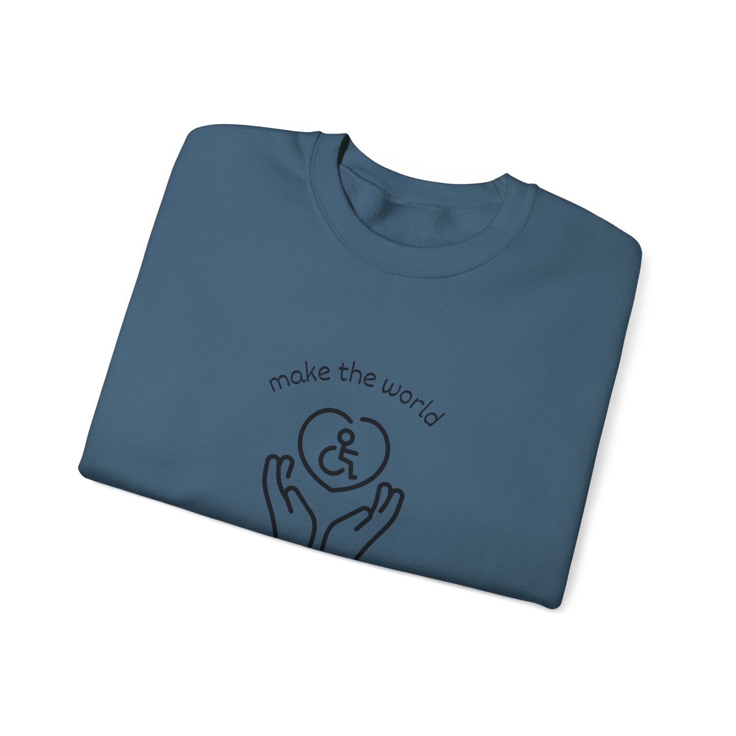 Make The World More Accessible Crewneck Sweatshirt