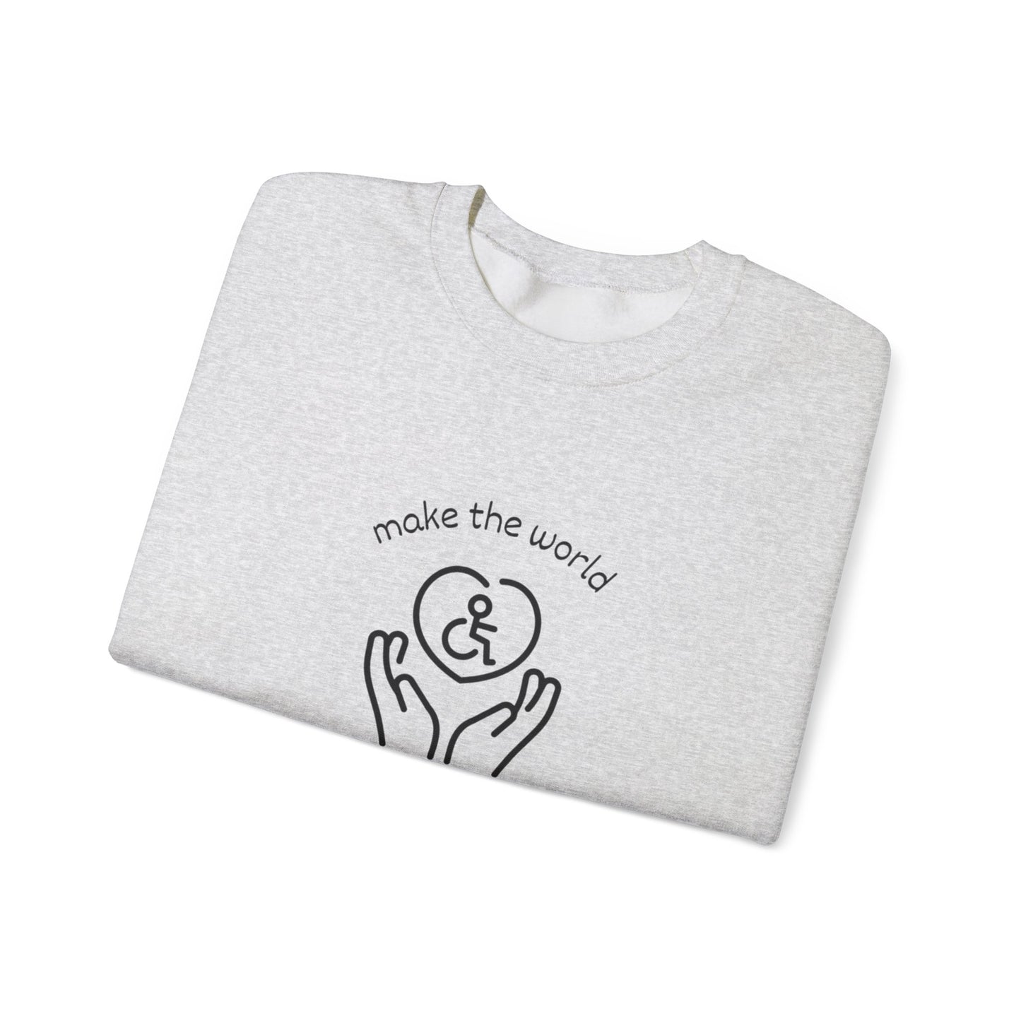 Make The World More Accessible Crewneck Sweatshirt