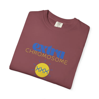 Extra Chromosome Extra Awesome Down Syndrome Acceptance T-Shirt for Adults