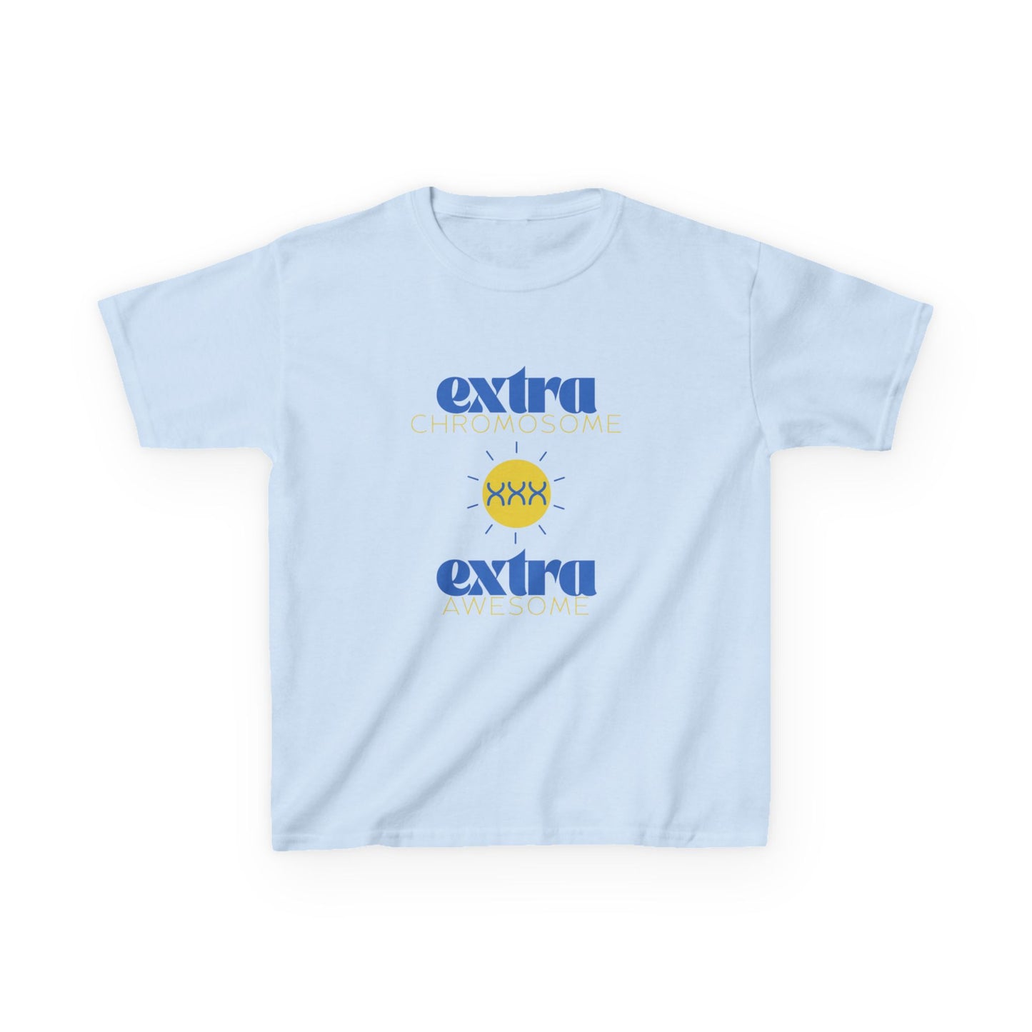 Extra Chromosome Extra Awesome Down Syndrome Acceptance T-Shirt Kids