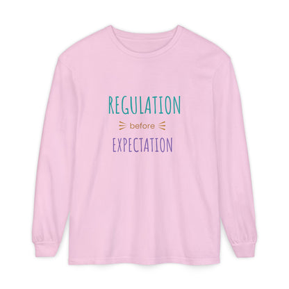 Regulation Before Expectation Long Sleeve Tee