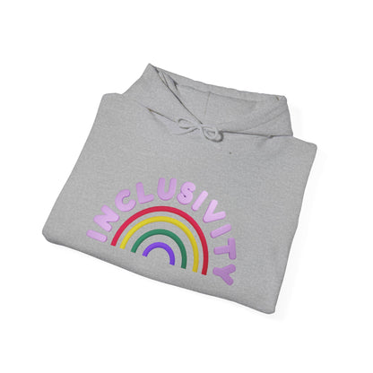 Inclusivity Rainbow Hooded Sweatshirt