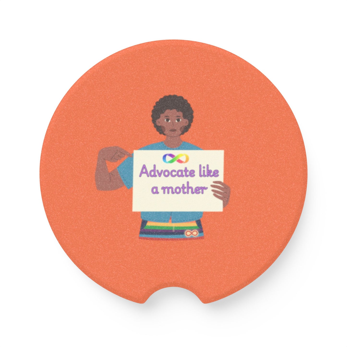 Soapstone Car Coaster - Advocate Like a Mother