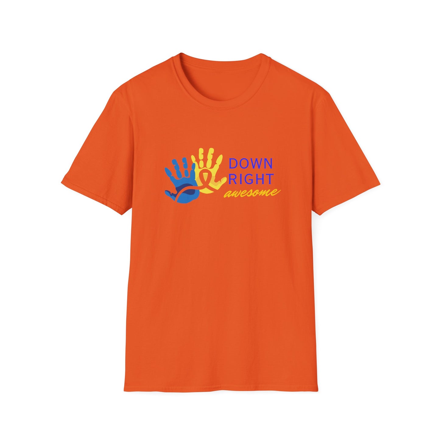 Down Right Awesome Adult Tee | Down Syndrome Awareness & Acceptance Tee