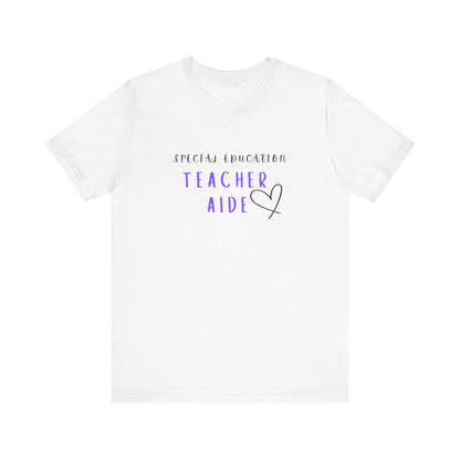 Special Education Teacher Aide Adult Tee