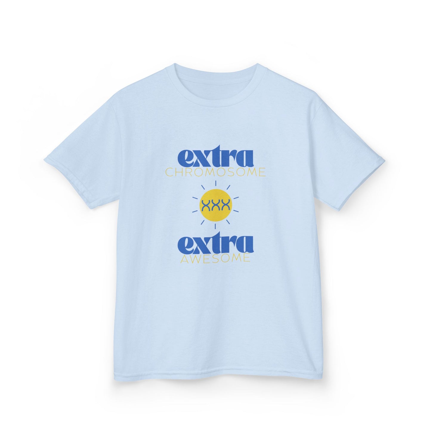 Extra Chromosome Extra Awesome Down Syndrome Acceptance T-Shirt Kids