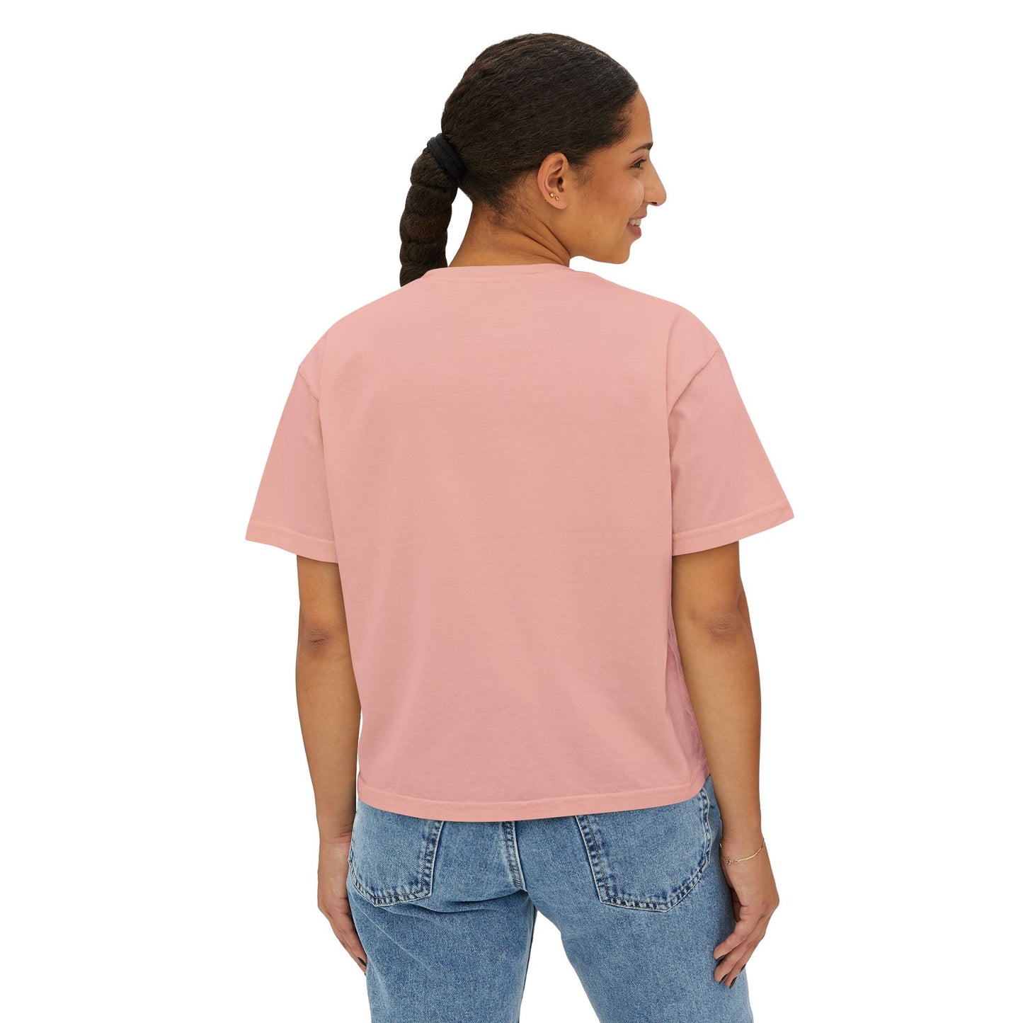 Word Scramble Life for Dyslexia Awareness Boxy Tee