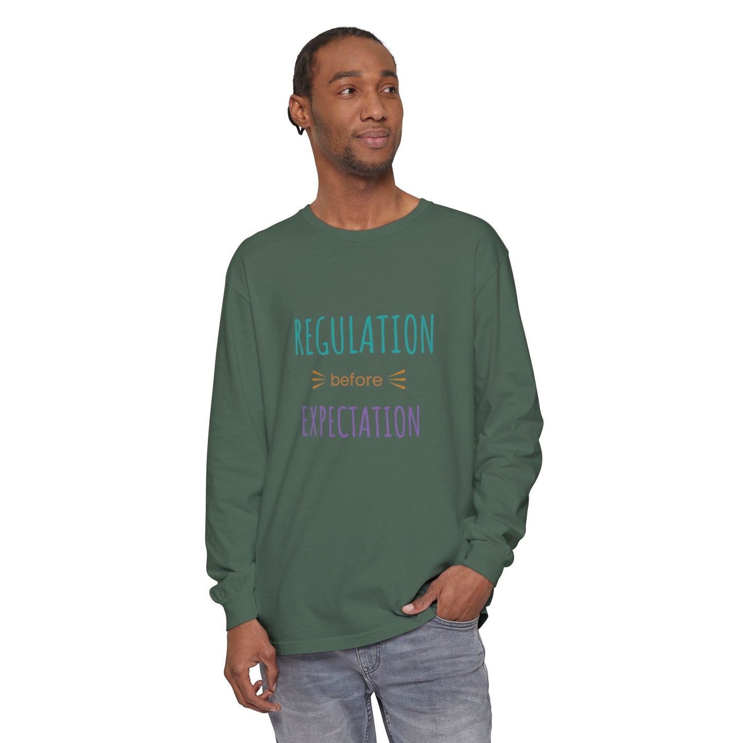 Regulation Before Expectation Long Sleeve Tee