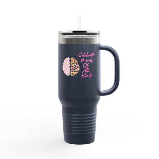Celebrate Minds Of All Kinds Insulated Travel Mug 40oz