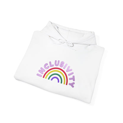 Inclusivity Rainbow Hooded Sweatshirt