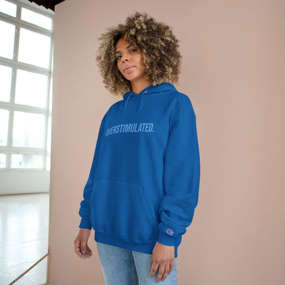 Overstimulated Adult Champion Hoodie