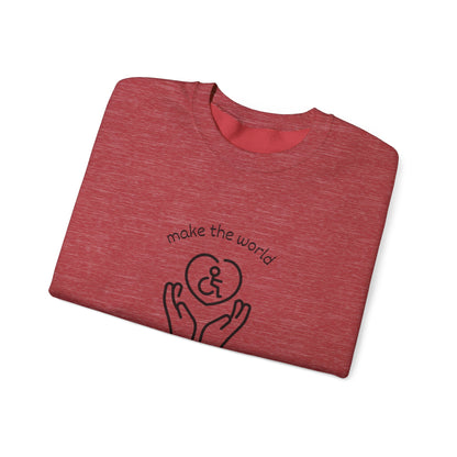 Make The World More Accessible Crewneck Sweatshirt