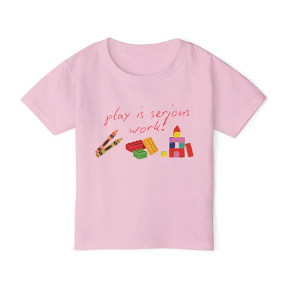 Play Is Serious Work Kids Tee