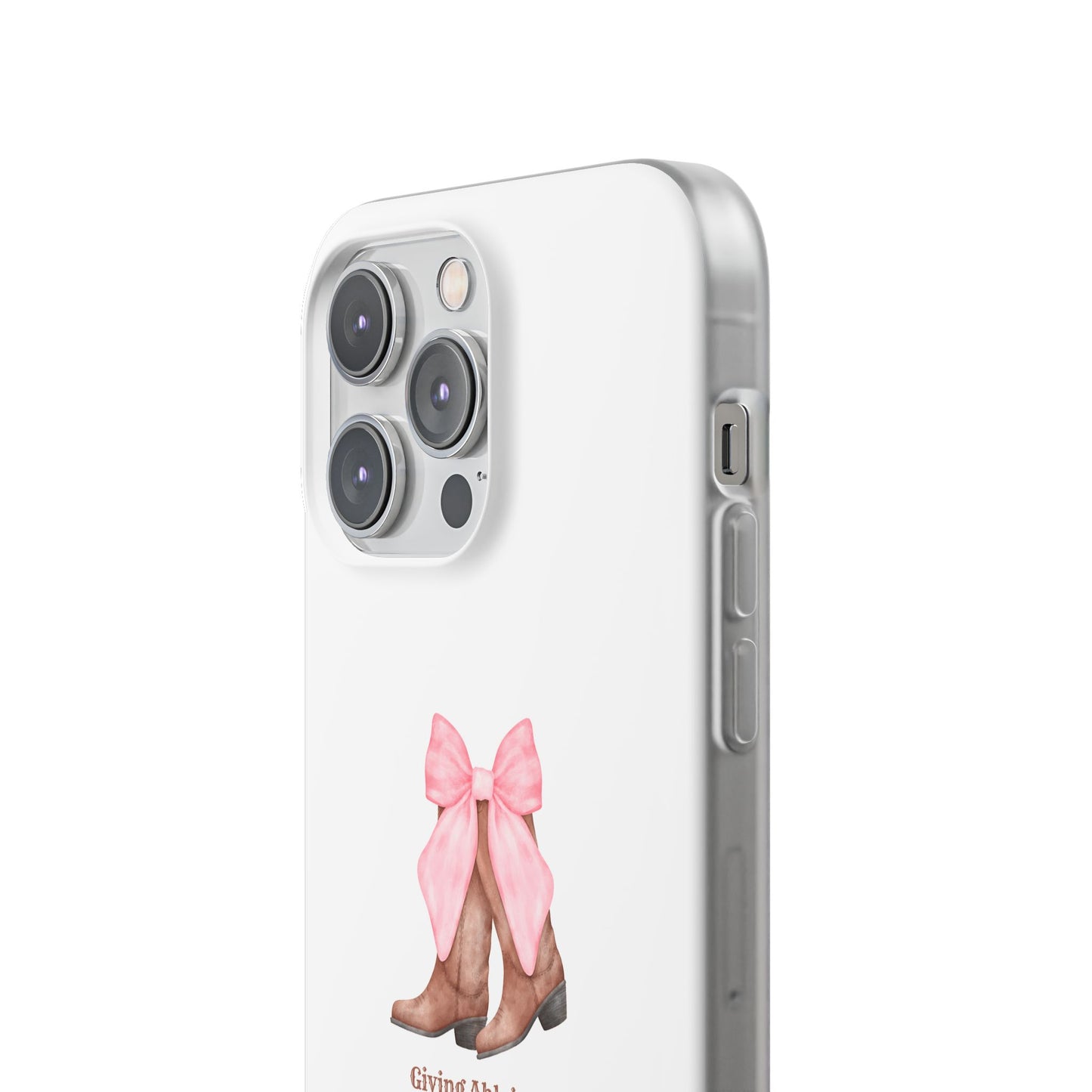 Giving Ableism The Boot Phone Case | Cute cowgirl boot pattern
