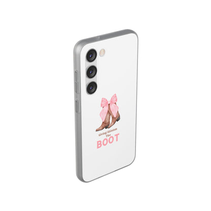 Giving Ableism The Boot Phone Case | Cute cowgirl boot pattern