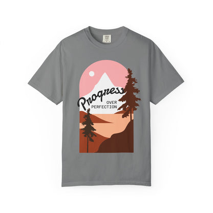 Progress Over Perfection Adult Unisex T-shirt