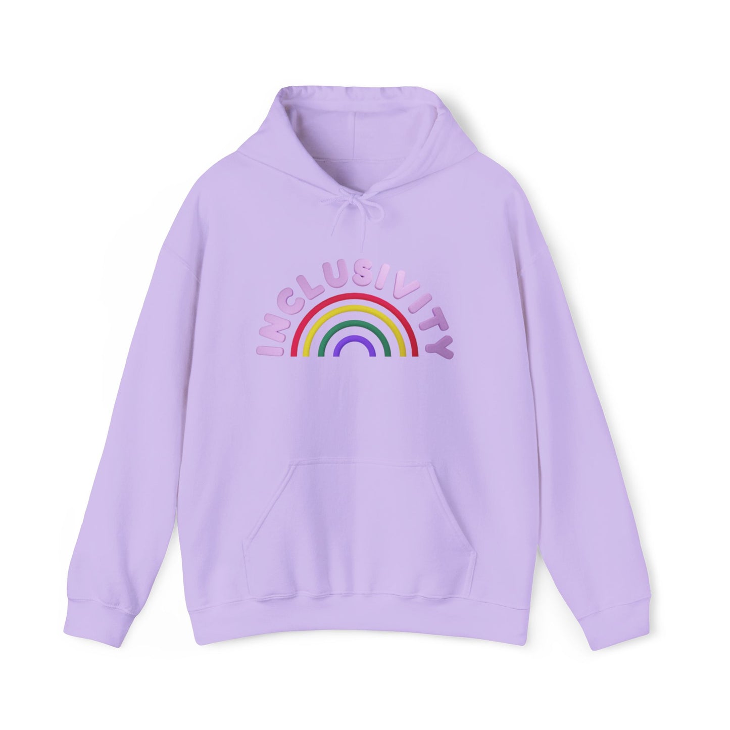 Inclusivity Rainbow Hooded Sweatshirt