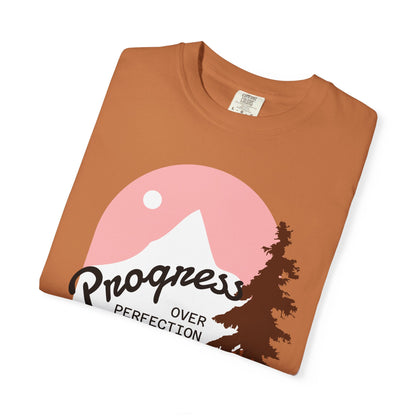 Progress Over Perfection Adult Unisex T-shirt