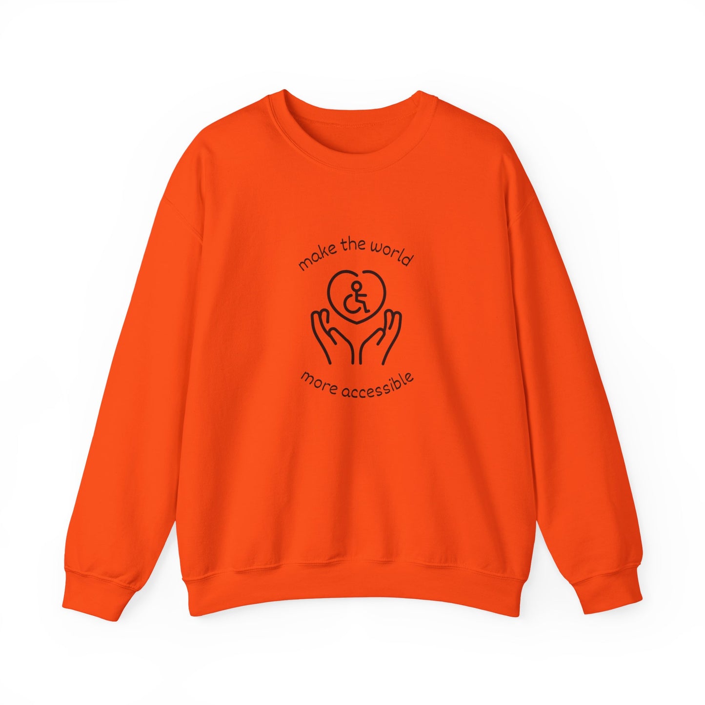 Make The World More Accessible Crewneck Sweatshirt