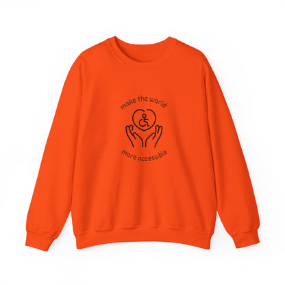 Make The World More Accessible Crewneck Sweatshirt