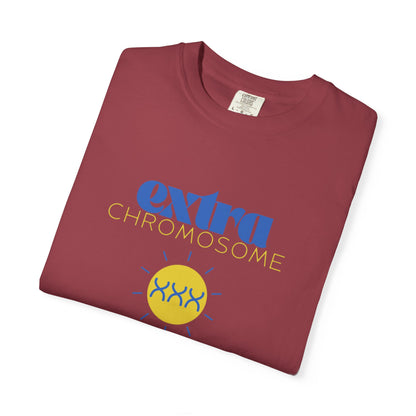 Extra Chromosome Extra Awesome Down Syndrome Acceptance T-Shirt for Adults