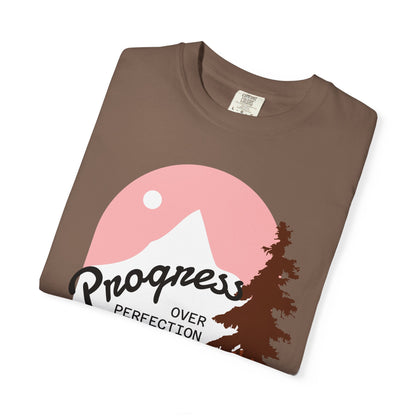 Progress Over Perfection Adult Unisex T-shirt
