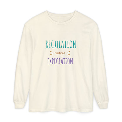Regulation Before Expectation Long Sleeve Tee
