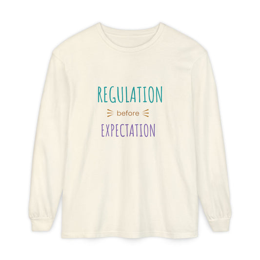 Regulation Before Expectation Long Sleeve Tee